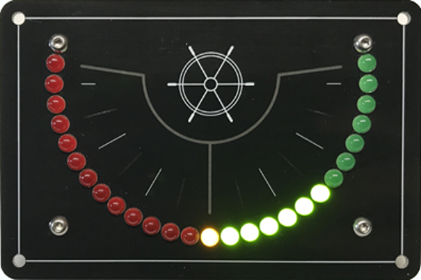 LED roerstandaanwijzer